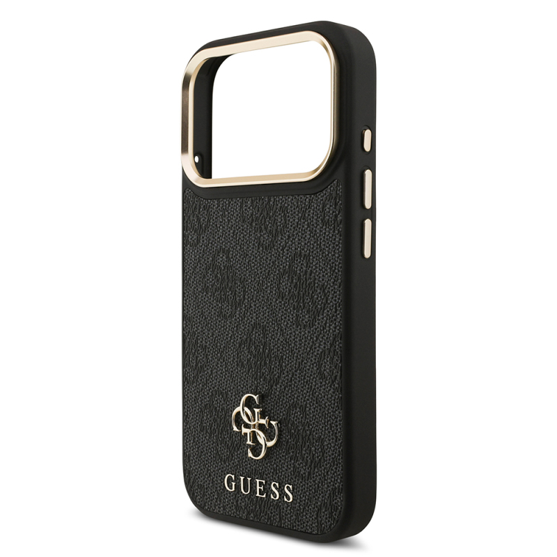 Apple iPhone 17 Pro Guess Original Licensed 4G and Text Logo Case + Screen Protector + Lens Protector 3-in-1 Accessory Set - 10