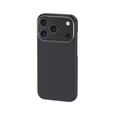 Apple iPhone 17 Pro Kılıf Benks M-safe Şarj Özellikli Metal Kamera Çerçeveli Magnetik ArmorAir 600D Kevlar Fiber Kapak - 4