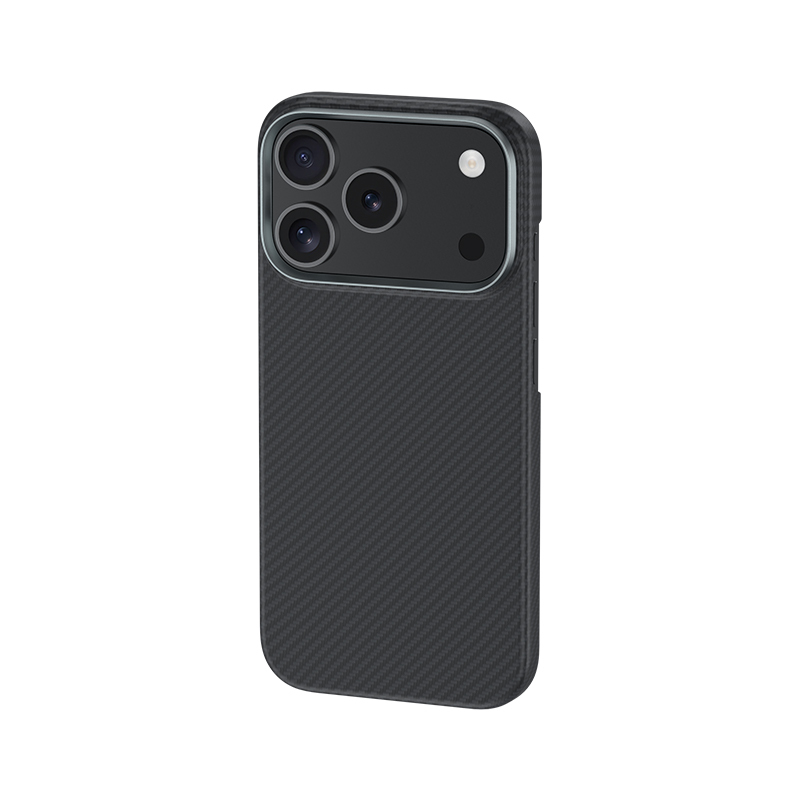 Apple iPhone 17 Pro Kılıf Benks M-safe Şarj Özellikli Metal Kamera Çerçeveli Magnetik ArmorAir 600D Kevlar Fiber Kapak - 4