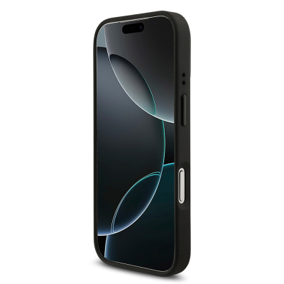 Apple iPhone 17 Pro Kılıf BMW Orjinal Lisanslı M-safe Şarj Özellikli Karbon Fiber Metal Logolu Kapak - 6