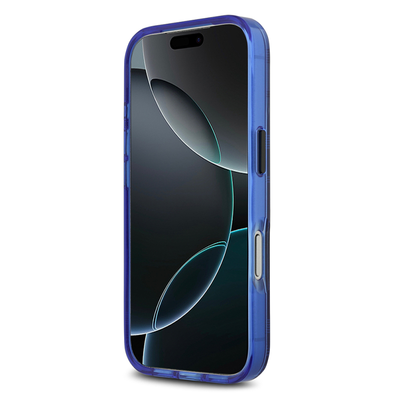 Apple iPhone 17 Pro Kılıf BMW Orjinal Lisanslı M-safe Şarj Özellikli Metal Kamera Butonlu Yatay Şeritli M Dizayn Kapak - 8