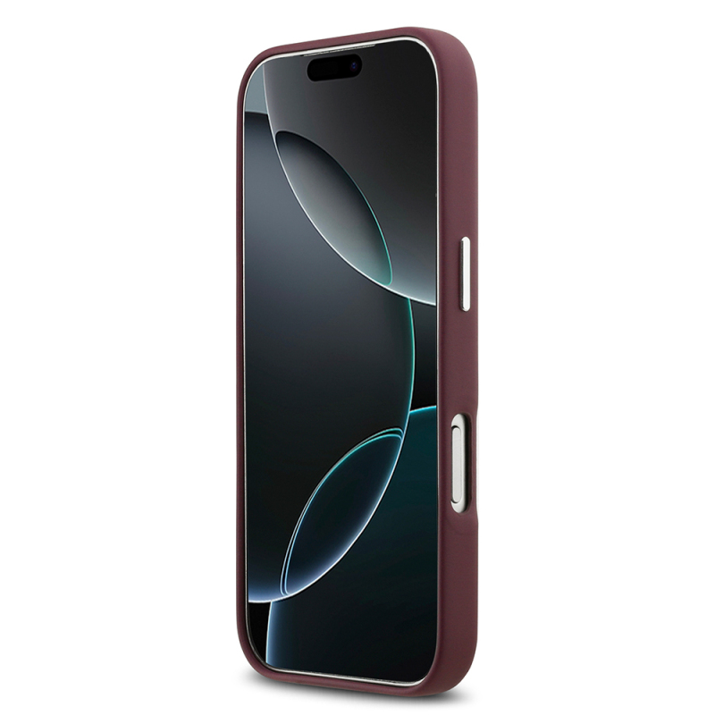 Apple iPhone 17 Pro Kılıf BMW Orjinal Lisanslı M-safe Şarj Özellikli Metal Logolu Tam Kaplama Deri Kapak - 29