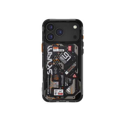 Apple iPhone 17 Pro Kılıf Desenli Airbag Tasarımlı Skinarma Spectra Kapak - 1
