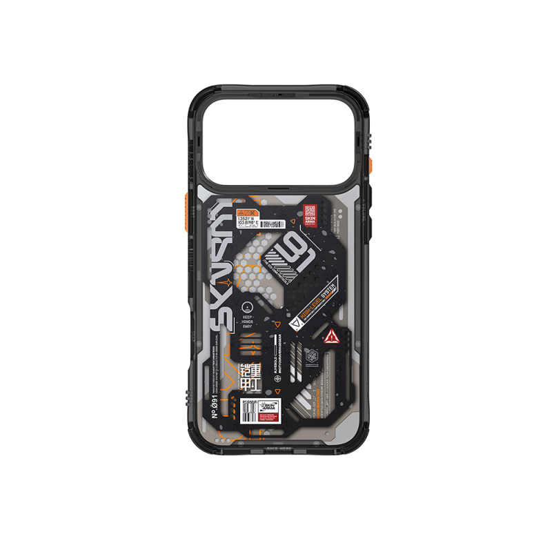 Apple iPhone 17 Pro Kılıf Desenli Airbag Tasarımlı Skinarma Spectra Kapak - 6