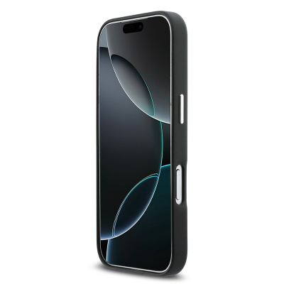 Apple iPhone 17 Pro Kılıf DKNY Orjinal Lisanslı M-safe Şarj Özellikli PU Büyük Dikey Logolu Kapak - 15