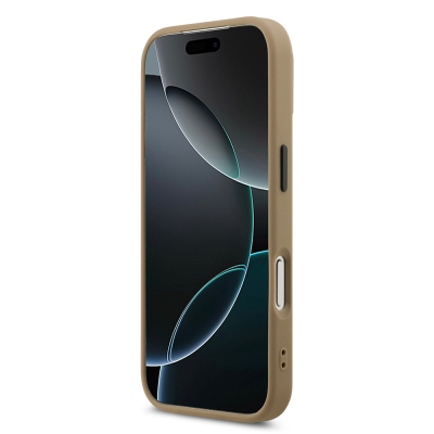 Apple iPhone 17 Pro Kılıf DKNY Orjinal Lisanslı M-safe Şarj Özellikli PU Deri Kabartmalı Kapak - 14