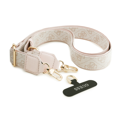 Apple iPhone 17 Pro Kılıf Guess Orjinal Lisanslı 4G Büyük Metal Logolu Kalın Askılı Kapak - 19