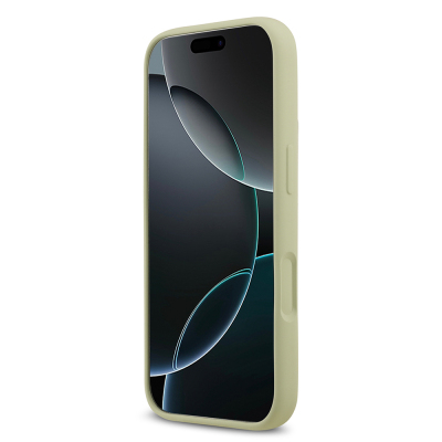 Apple iPhone 17 Pro Kılıf Guess Orjinal Lisanslı Grained Yazı Logolu Kapak - 16
