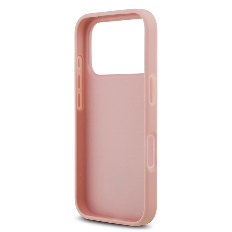Apple iPhone 17 Pro Kılıf Guess Orjinal Lisanslı Taşlı Arka Yüzey Üçgen Logolu Kapak - 11