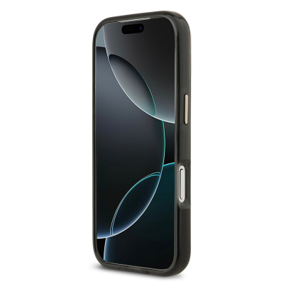 Apple iPhone 17 Pro Kılıf Lacoste Orjinal Lisanslı M-safe Şarj Özellikli Gold Timsah Logolu Buzlu Kapak - 8