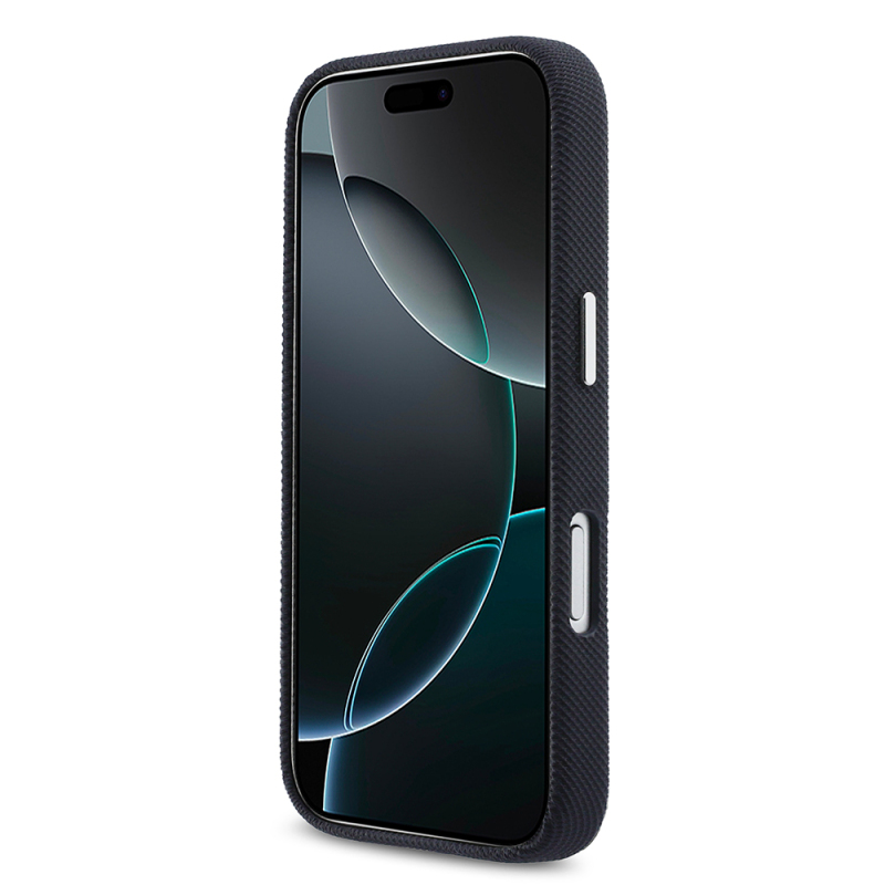 Apple iPhone 17 Pro Kılıf Lacoste Orjinal Lisanslı M-Safe Şarj Özellikli PVC Pike Desenli Arka Yüzey İkonik Timsah Dokuma Logolu Kapak - 19