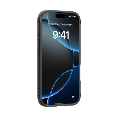Apple iPhone 17 Pro Kılıf M-safe Şarj Özellikli Airbagli Raptic Shield Serisi Şeffaf Arka Yüzey Kapak - 17