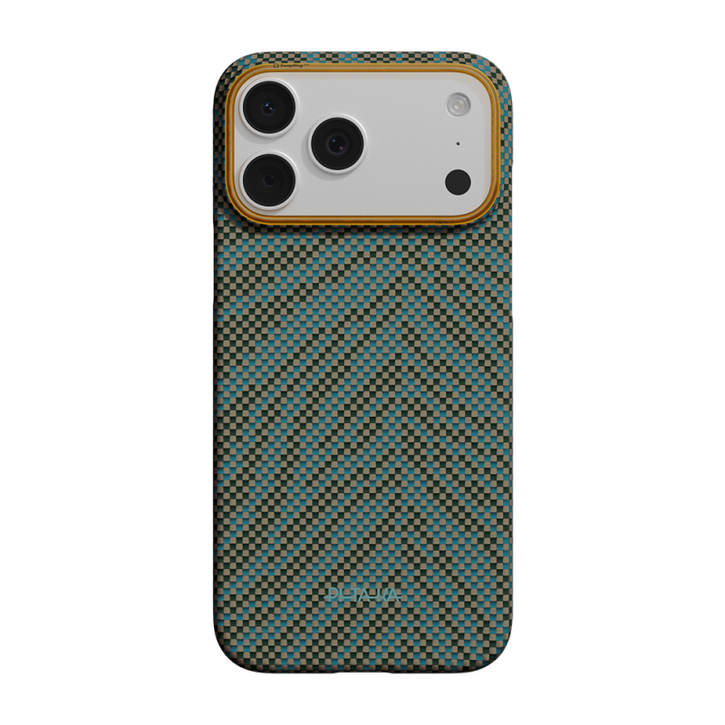 Apple iPhone 17 Pro Kılıf M-safe Şarj Özellikli Aramid Fiber Pitaka Breath of Veins Serisi Kapak - 2