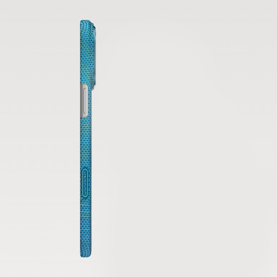 Apple iPhone 17 Pro Kılıf M-safe Şarj Özellikli Aramid Fiber Pitaka Glints of Gold Ultra Slim Serisi Kapak - 21