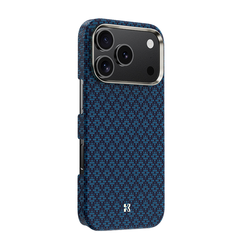 Apple iPhone 17 Pro Kılıf M-Safe Şarj Özellikli Benks ArmorAir ArmorGrid Serisi Kevlar Kapak - 11
