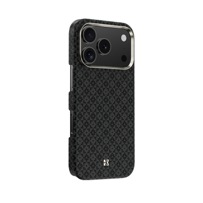 Apple iPhone 17 Pro Kılıf M-Safe Şarj Özellikli Benks ArmorAir ArmorGrid Serisi Kevlar Kapak - 12