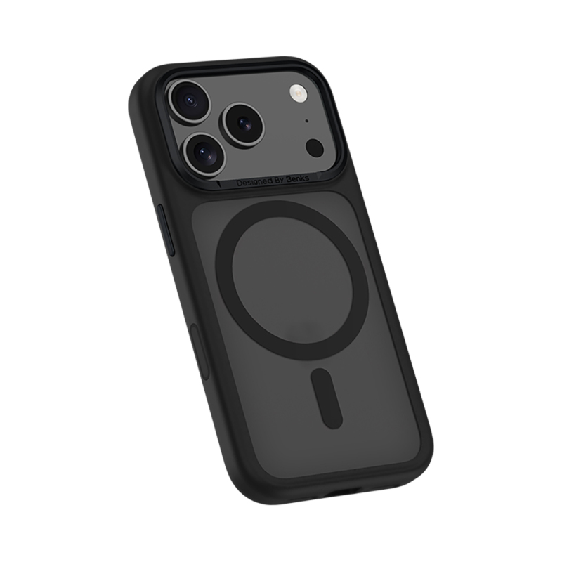 Apple iPhone 17 Pro Kılıf M-safe Şarj Özellikli Benks Mist Protective Kapak - 6