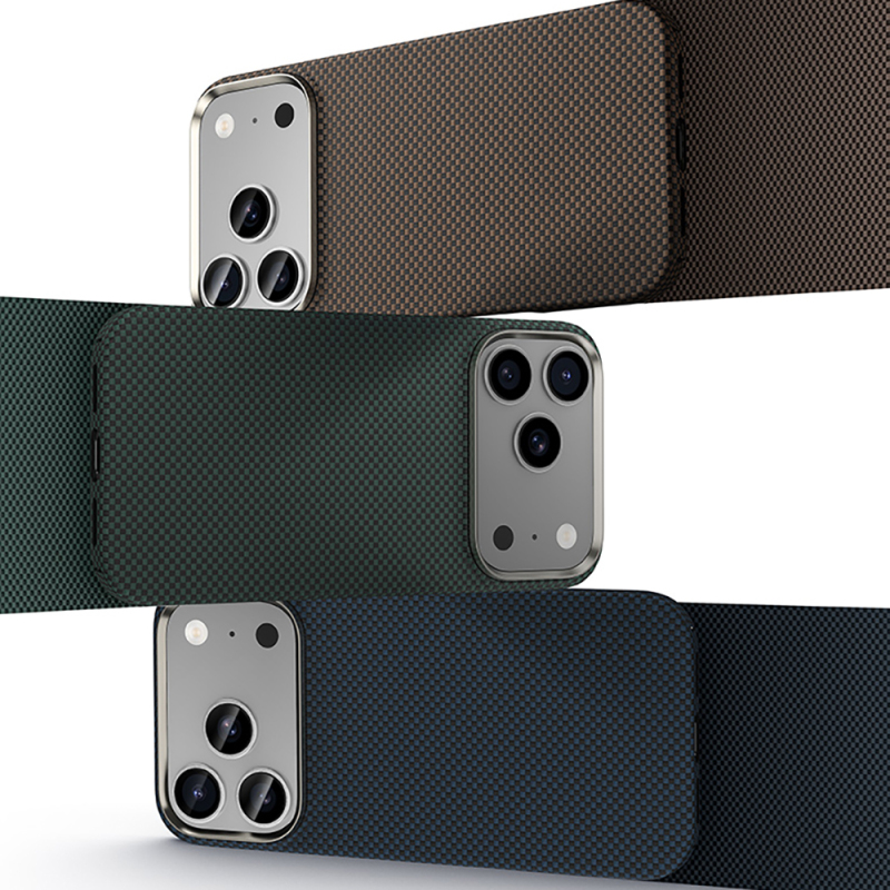 Apple iPhone 17 Pro Kılıf M-safe Şarj Özellikli Benks Yeni Seri ArmorTint ArmorAir Kevlar Kapak - 12