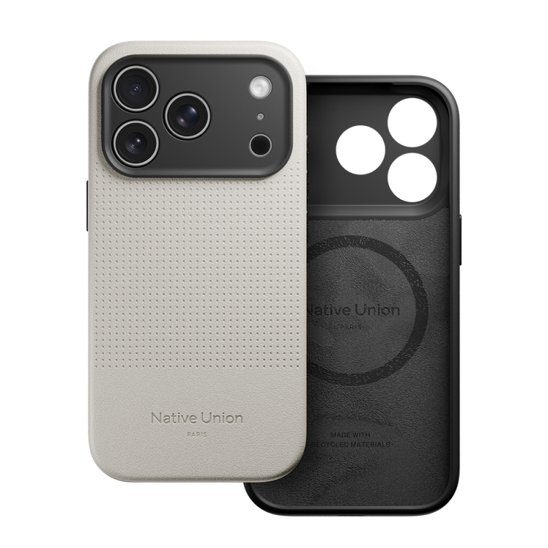 Apple iPhone 17 Pro Kılıf M-safe Şarj Özellikli Deri Dokulu Native Union 2025 Active Serisi Kapak - 3