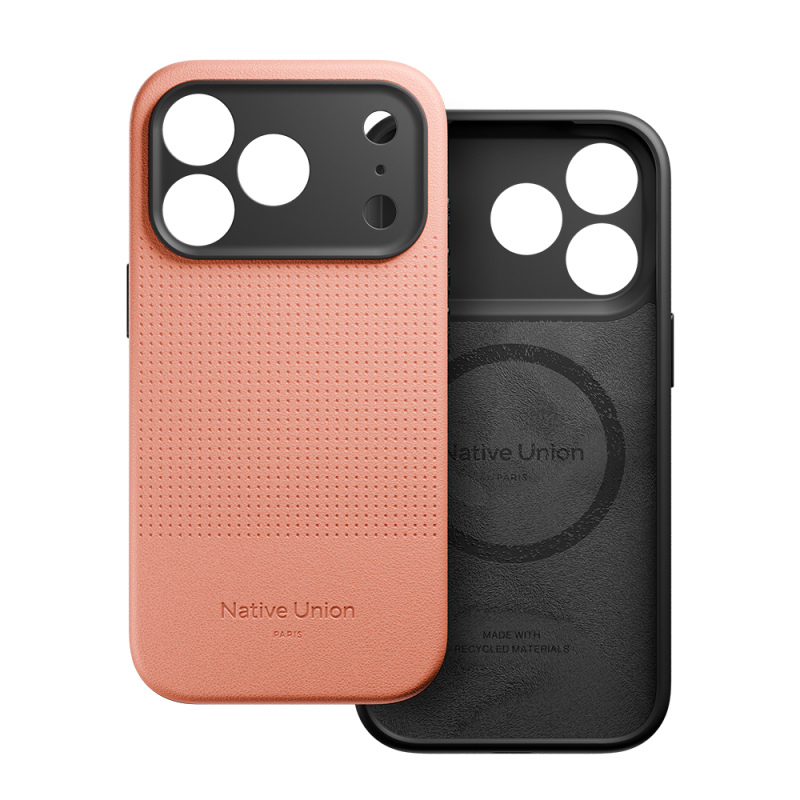 Apple iPhone 17 Pro Kılıf M-safe Şarj Özellikli Deri Dokulu Native Union 2025 Active Serisi Kapak - 12