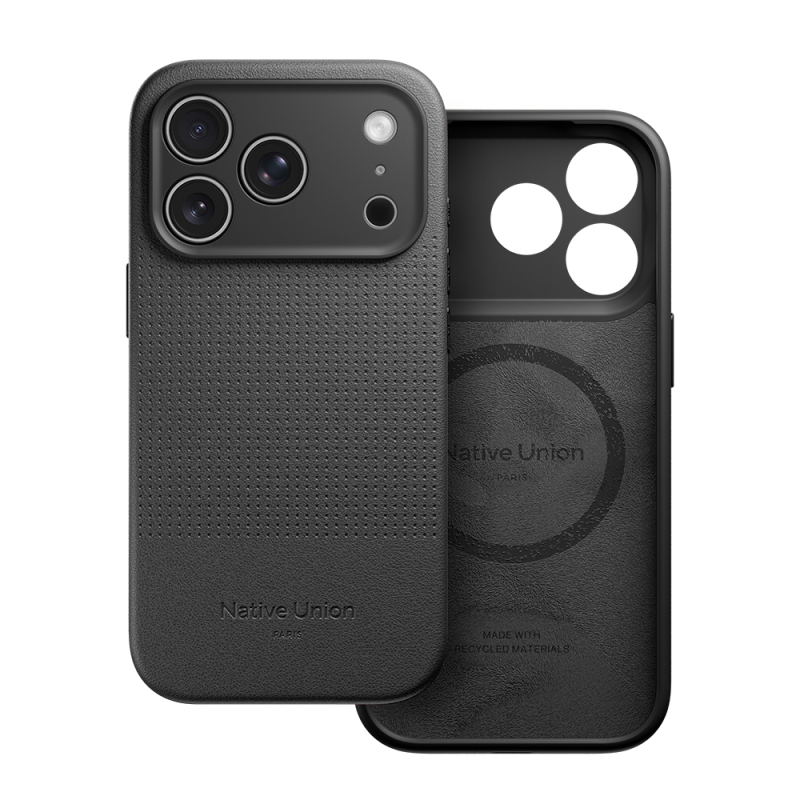 Apple iPhone 17 Pro Kılıf M-safe Şarj Özellikli Deri Dokulu Native Union 2025 Active Serisi Kapak - 26