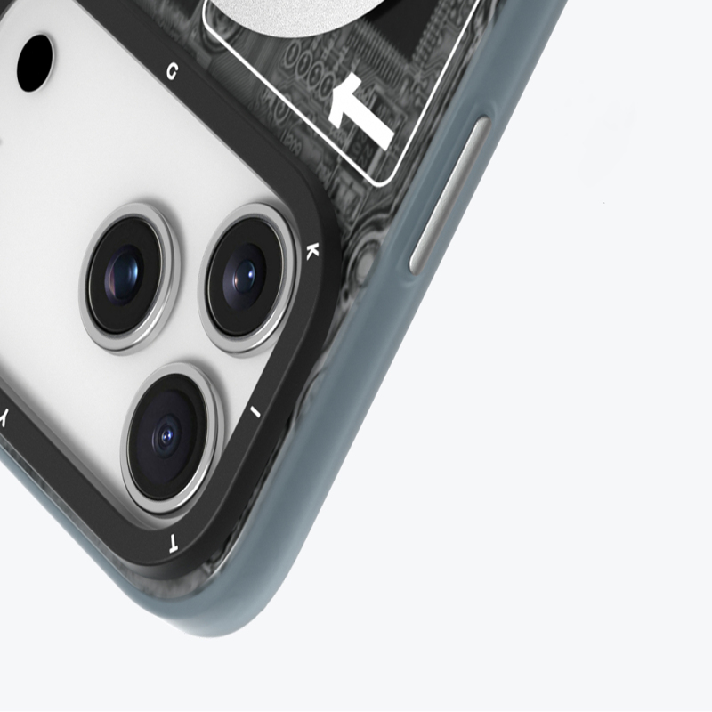 Apple iPhone 17 Pro Kılıf M-safe Şarj Özellikli Kamera Denetim Butonlu Youngkit Technology Serisi Kapak - 14
