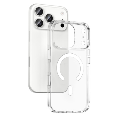 Apple iPhone 17 Pro Kılıf M-safe Şarj Özellikli Kamera Korumalı Zore Kripto Kapak - 2