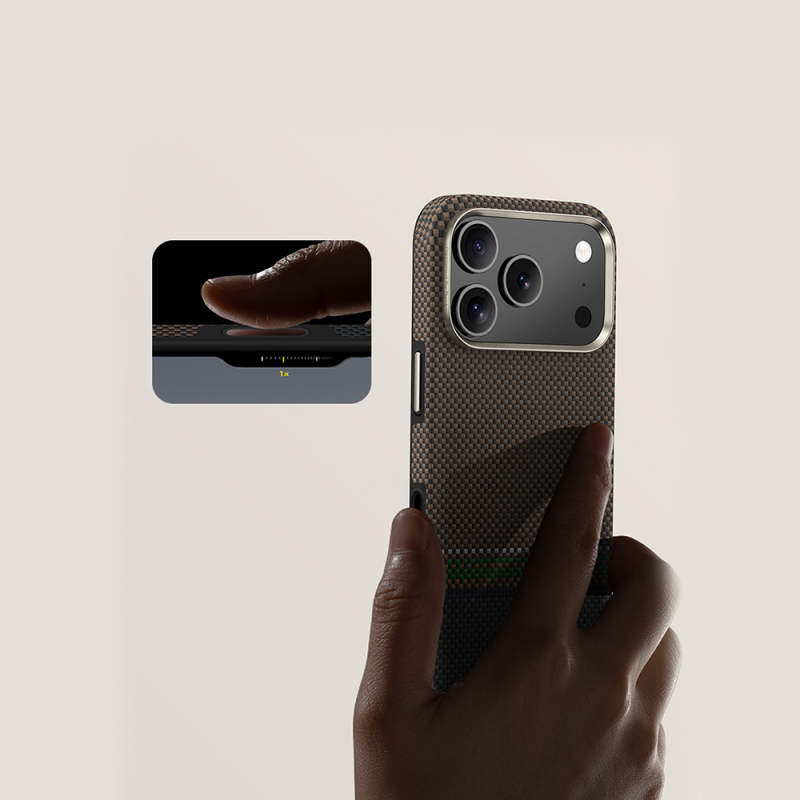 Apple iPhone 17 Pro Kılıf M-safe Şarj Özellikli Karbon Fiber Tasarımlı Benks Prestige ArmorPro Kevlar Kapak - 12