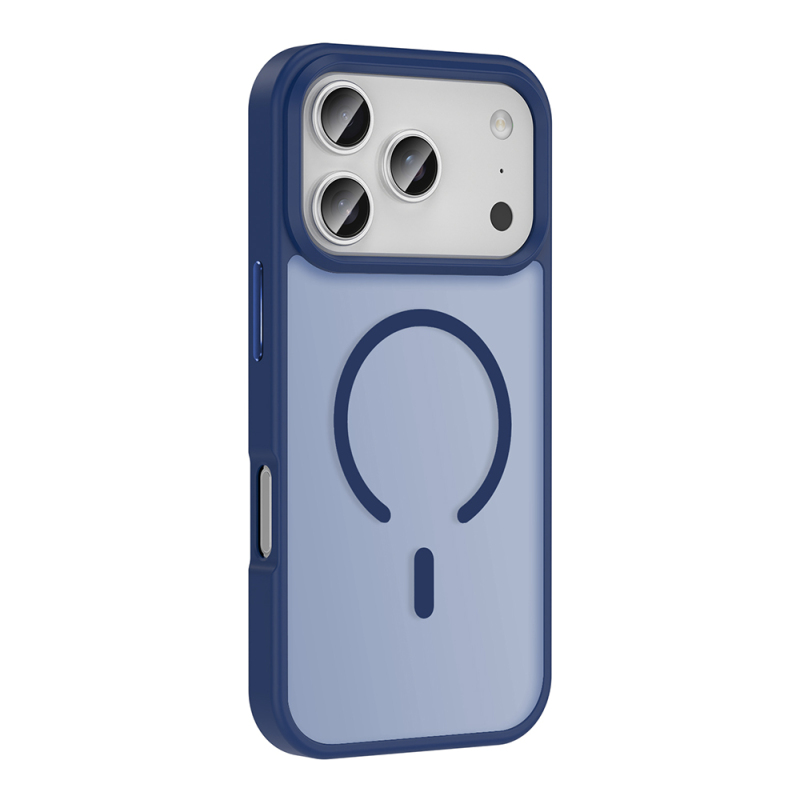Apple iPhone 17 Pro Kılıf M-safe Şarj Özellikli Mat Arka Yüzey Zore Sio Kapak - 7
