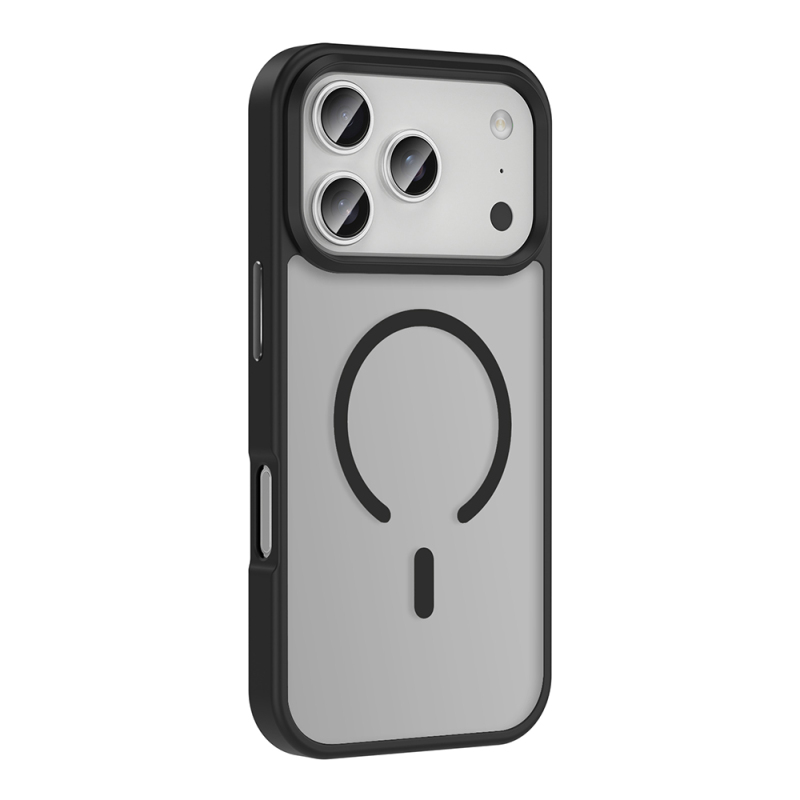 Apple iPhone 17 Pro Kılıf M-safe Şarj Özellikli Mat Arka Yüzey Zore Sio Kapak - 11