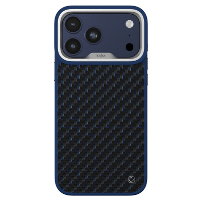 Apple iPhone 17 Pro Kılıf M-safe Şarj Özellikli O-Ring Kajsa Carbon Fiber Serisi Kapak - 2