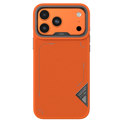 Apple iPhone 17 Pro Kılıf M-safe Şarj Özellikli O-Ring Metal Kamera Çerçeveli Kajsa Matrix Collection Kapak - 4