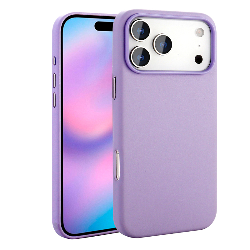 Apple iPhone 17 Pro Kılıf M-safe Şarj Özellikli PU Deri Görünümlü Zore Kupra Kapak - 4