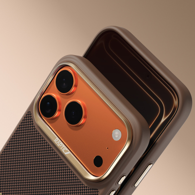 Apple iPhone 17 Pro Kılıf M-safe Şarj Özellikli Raptic Aramid Dual Serenity Serisi Kapak - 4