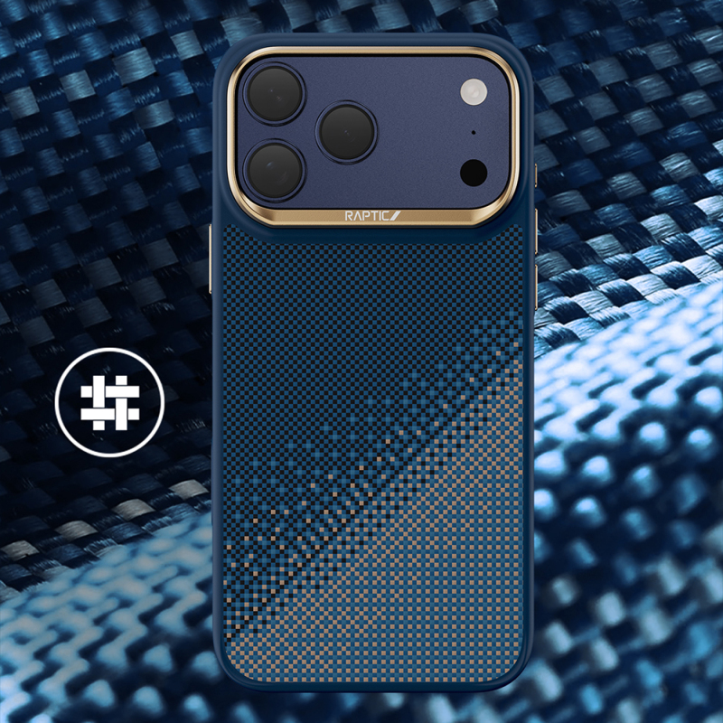 Apple iPhone 17 Pro Kılıf M-safe Şarj Özellikli Raptic Aramid Dual Serenity Serisi Kapak - 10