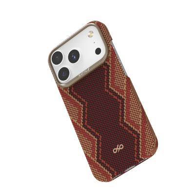 Apple iPhone 17 Pro Kılıf M-safe Şarj Özellikli Raptic Aramid Skin Bionic Serisi Kapak - 6