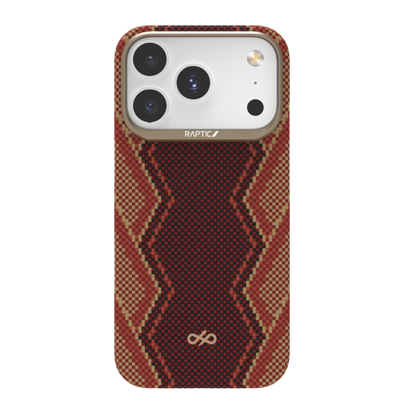 Apple iPhone 17 Pro Kılıf M-safe Şarj Özellikli Raptic Aramid Skin Bionic Serisi Kapak - 2