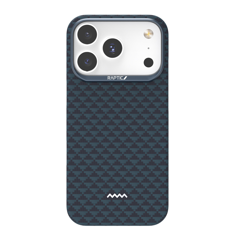 Apple iPhone 17 Pro Kılıf M-safe Şarj Özellikli Raptic Aramid Skin Origin Serisi Kapak - 1