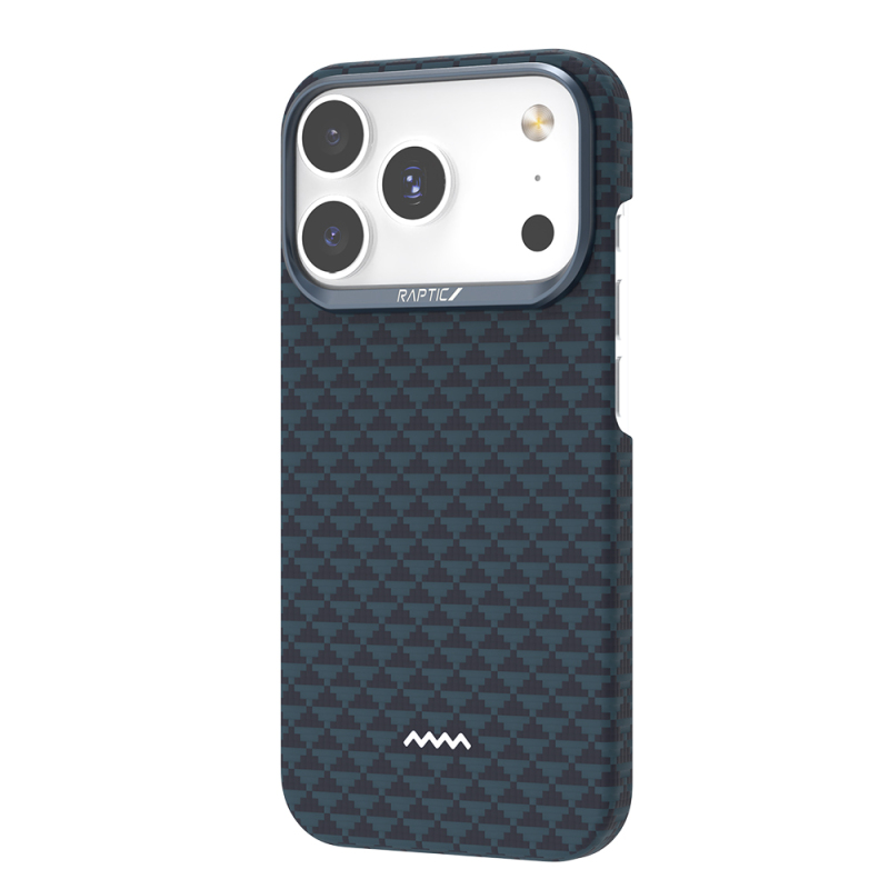 Apple iPhone 17 Pro Kılıf M-safe Şarj Özellikli Raptic Aramid Skin Origin Serisi Kapak - 12