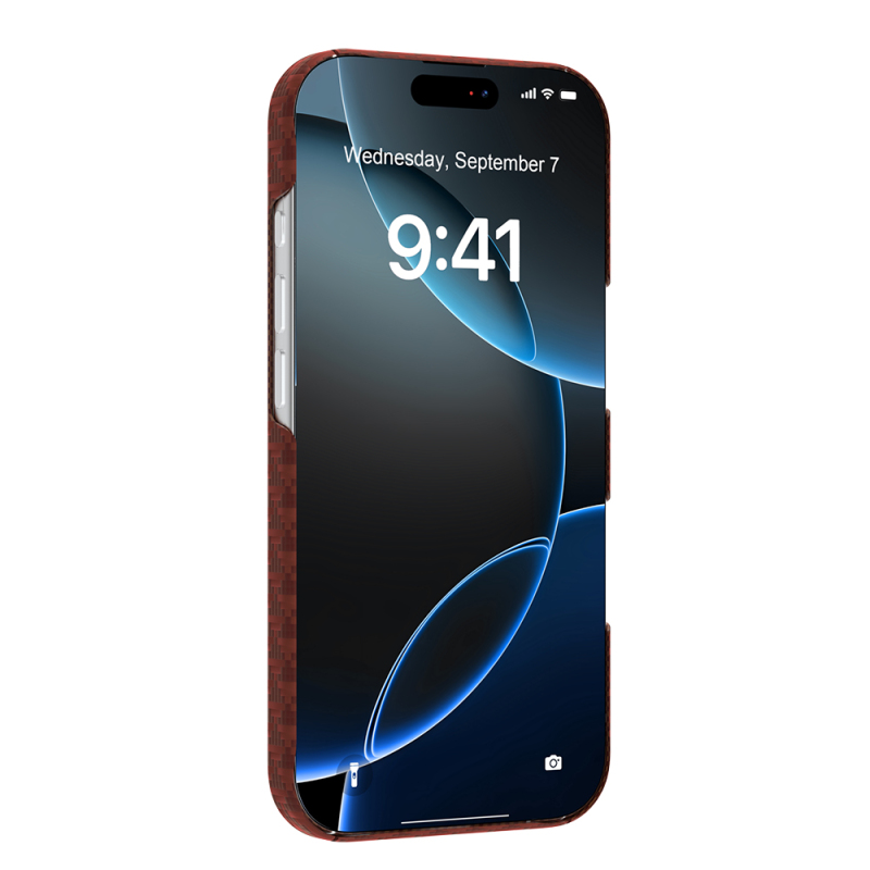 Apple iPhone 17 Pro Kılıf M-safe Şarj Özellikli Raptic Aramid Skin Origin Serisi Kapak - 24