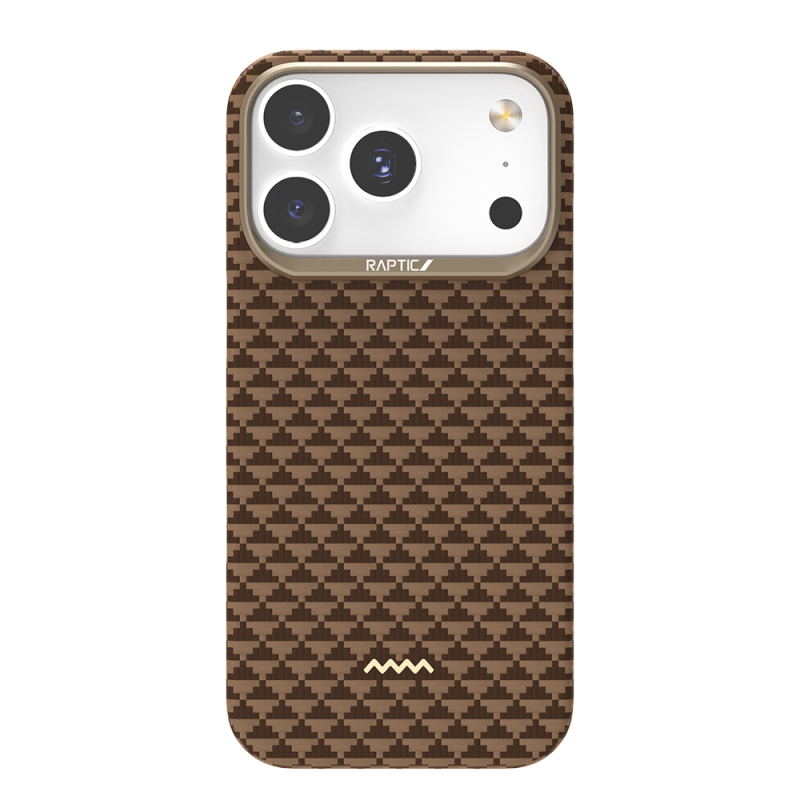 Apple iPhone 17 Pro Kılıf M-safe Şarj Özellikli Raptic Aramid Skin Origin Serisi Kapak - 4
