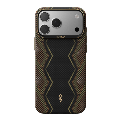 Apple iPhone 17 Pro Kılıf M-safe Şarj Özellikli Raptic Aramid Skin Scepter Serisi Kapak - 1