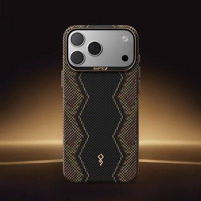 Apple iPhone 17 Pro Kılıf M-safe Şarj Özellikli Raptic Aramid Skin Scepter Serisi Kapak - 10