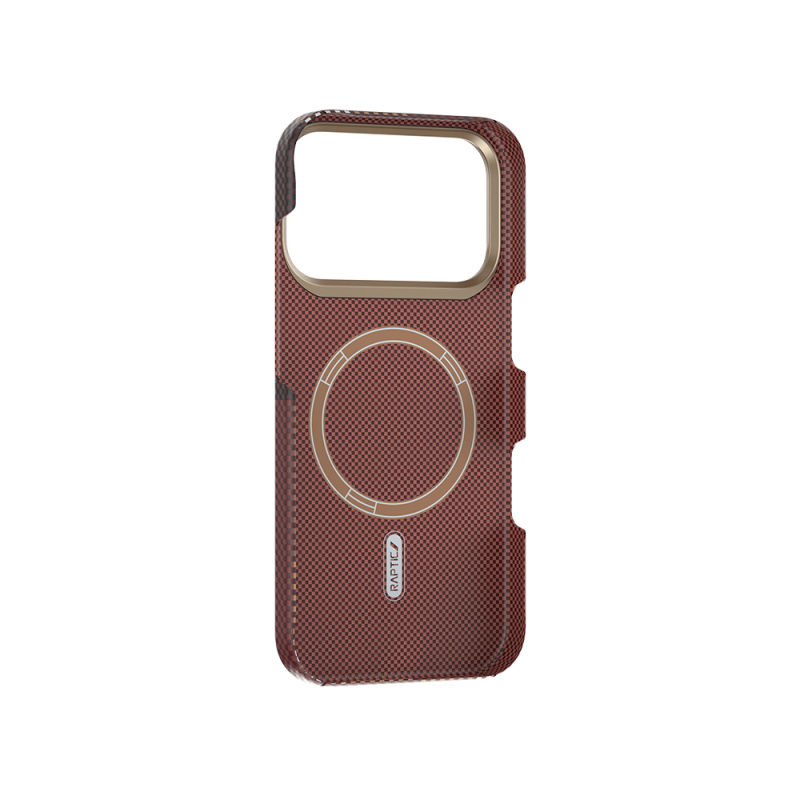 Apple iPhone 17 Pro Kılıf M-safe Şarj Özellikli Raptic Aramid Skin Transform Serisi Kapak - 12