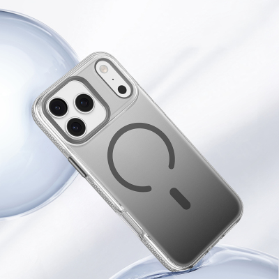 Apple iPhone 17 Pro Kılıf M-safe Şarj Özellikli Sararmaya Karşı Dayanıklı Mutural Icesense Serisi Kapak - 11