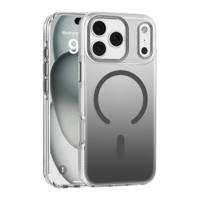 Apple iPhone 17 Pro Kılıf M-safe Şarj Özellikli Sararmaya Karşı Dayanıklı Mutural Icesense Serisi Kapak - 4