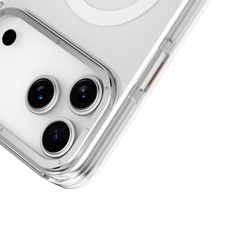 Apple iPhone 17 Pro Kılıf M-safe Şarj Özellikli Şeffaf Youngkit Crystal Shield Serisi Kapak - 9