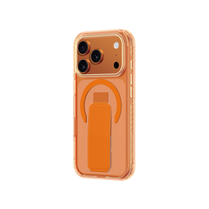 Apple iPhone 17 Pro Kılıf M-safe Şarj Özellikli Standlı Amazingthing Titan Pro Plus Kapak - 5