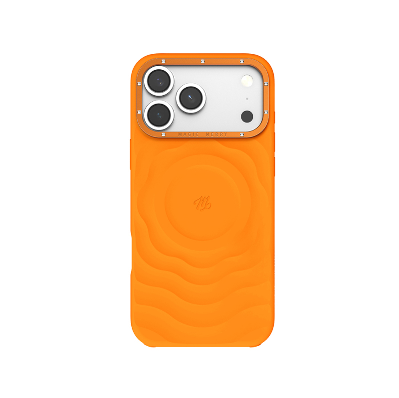 Apple iPhone 17 Pro Kılıf M-safe Şarj Özellikli Wiwu Magic Merry Blossom Drift Serisi Kapak - 1