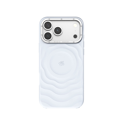 Apple iPhone 17 Pro Kılıf M-safe Şarj Özellikli Wiwu Magic Merry Blossom Drift Serisi Kapak - 4